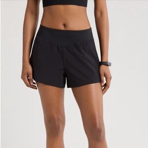 Zella All Sport High Waist Running Short - Forest Green
